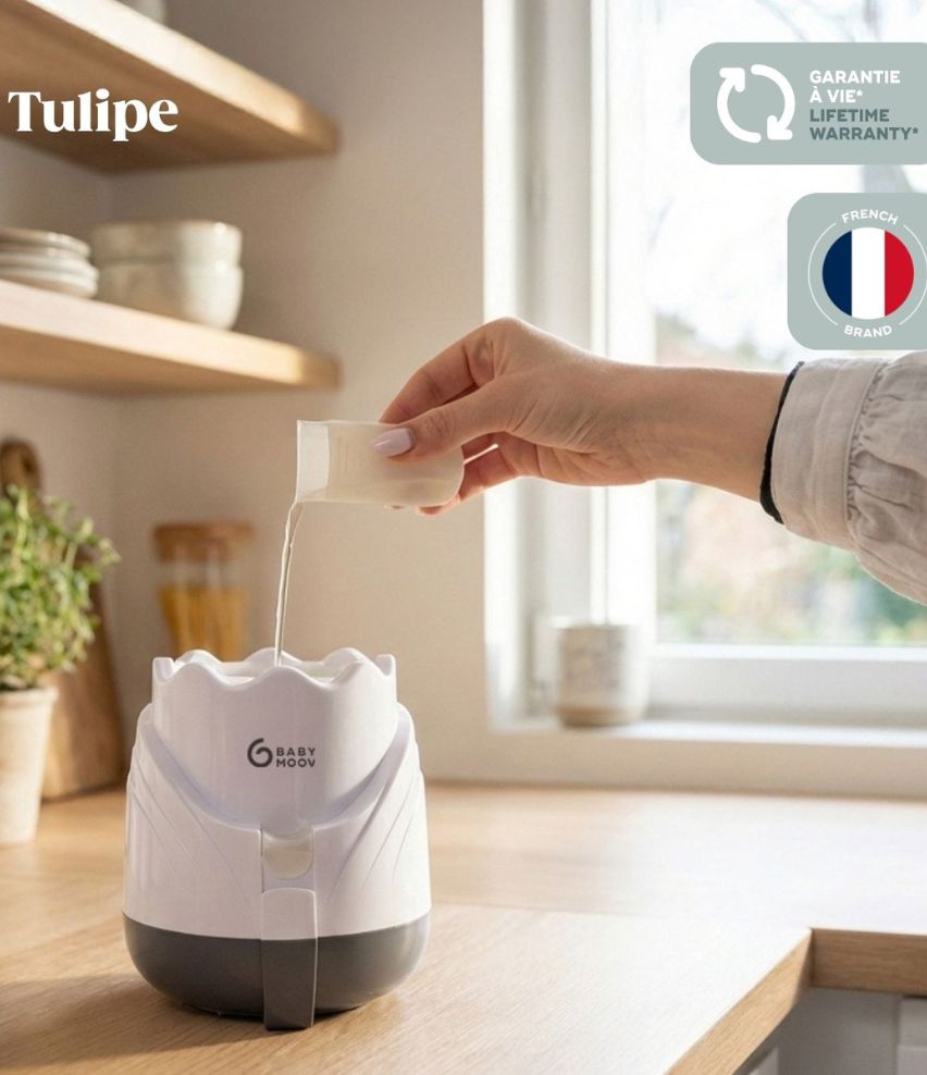 Chauffe-biberon rapide - Tulipe Babymoov