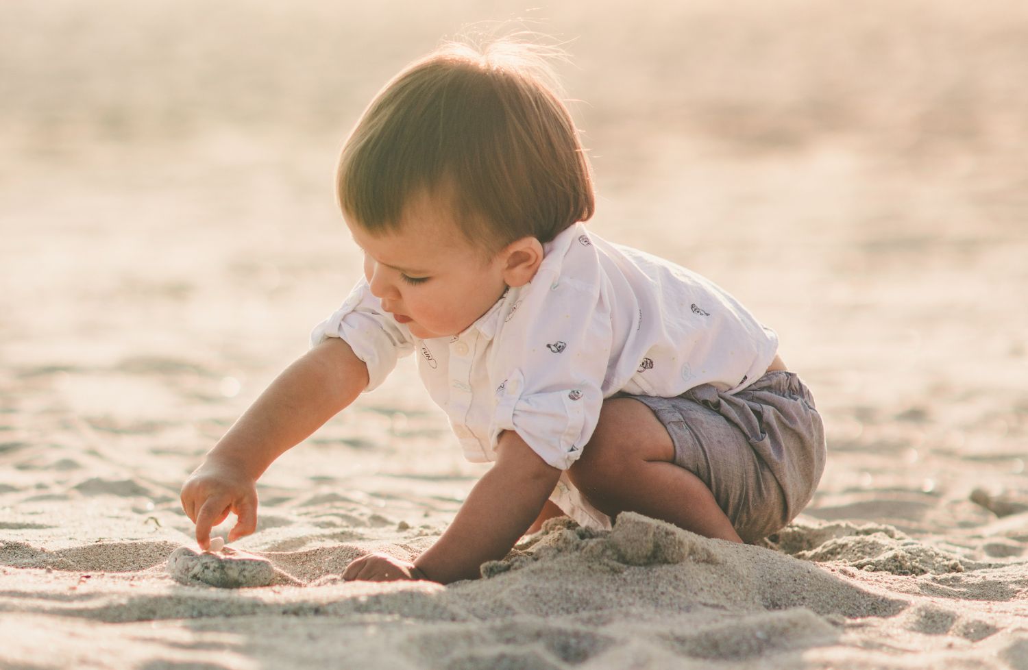 Reconnaître un coup de soleil chez un bébé