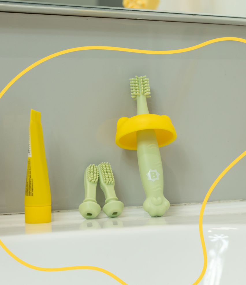 Brosse à dent évolutive en silicone