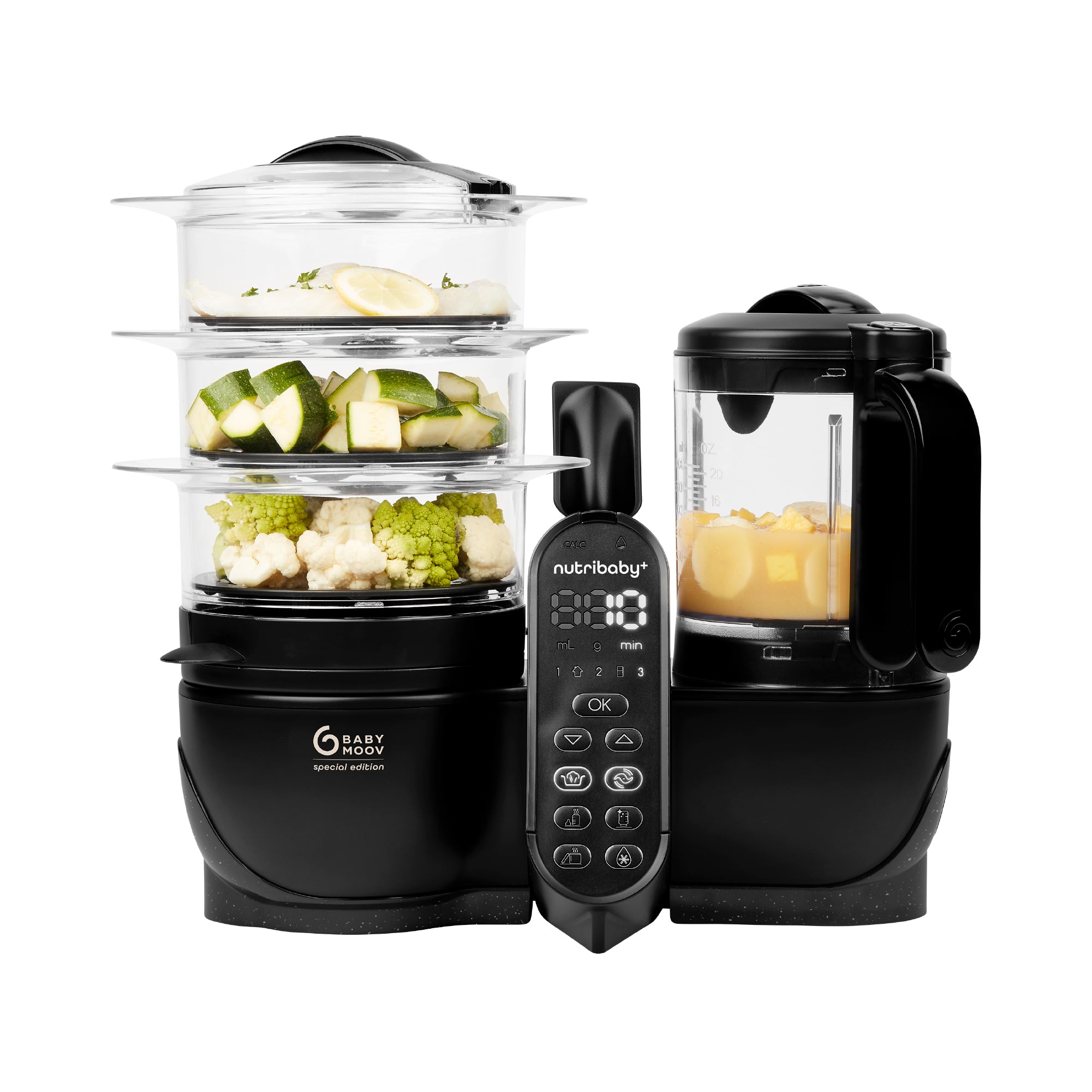 Unité de mixage Nutribaby (+) XL Mineral Black