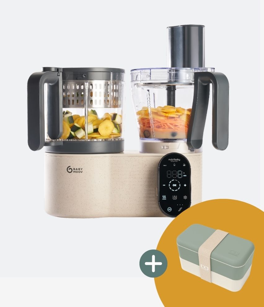 Robot cuiseur Nutribaby Evolution - 5 en 1 avec découpe intégrée