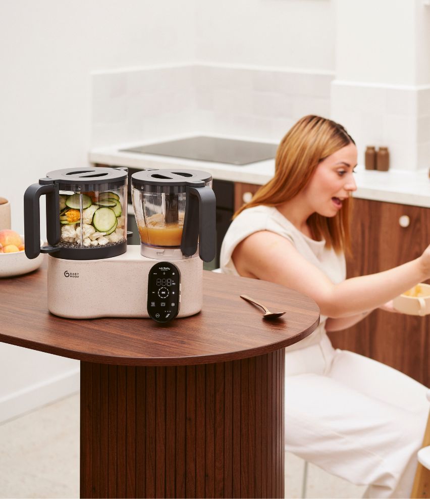 Robot cuiseur Nutribaby Evolution - 5 en 1 avec découpe intégrée