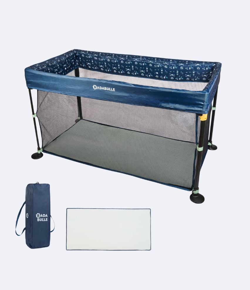 Lit parapluie Easy Clip | Pliable en quelques secondes. Matelas inclus.