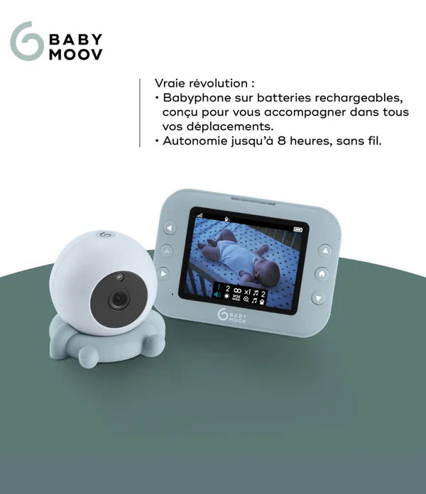 Babyphone Yoo Roll + sa caméra additionnelle
